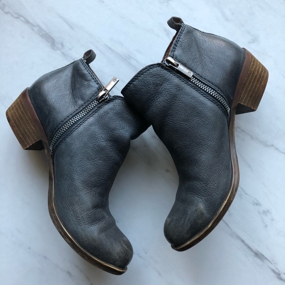 Lucky Brand Sz 6 Basel Bootie soft black - Picture 4 of 7